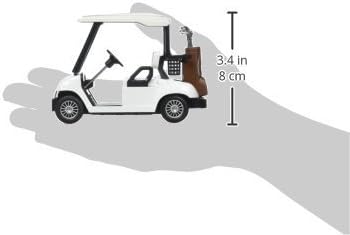 KiNSFUN Golf Cart 4?inch Die Cast Metal Model Pullback Action Toy