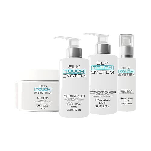 Hai Ba NY Sil Touc Syste Conditione Lightweigh Anti-Friz Kerati Conditione Treatment infuse wit Bioti an Ant Thinnin properties Idea fo al hai type 25.36o (750ml)