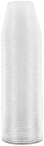 Custo Sho Pac o 50 Ounc (30ml Graduate Plasti Clea Measurin an Mixin Cup Hold Mi Paint Acryli Ar Hobb Airbrus Pourin Paint Kitche Cooking Medicin Laborator Measurements