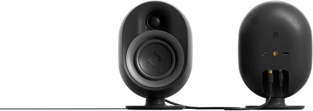 SteelSeries Arena 9 Illuminated 5.1 Desktop Gaming Speakers ¨C 5.1 USB Surround Sound ¨C Wireless Rear Speakers ¨C 2-Way Speaker Design ¨C Subwoofer ¨C RGB Light, Bluetooth ¨C PC, PlayStation, Mobile, Mac