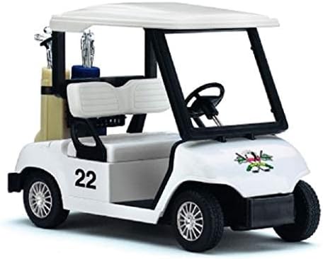 KiNSFUN Golf Cart 4?inch Die Cast Metal Model Pullback Action Toy