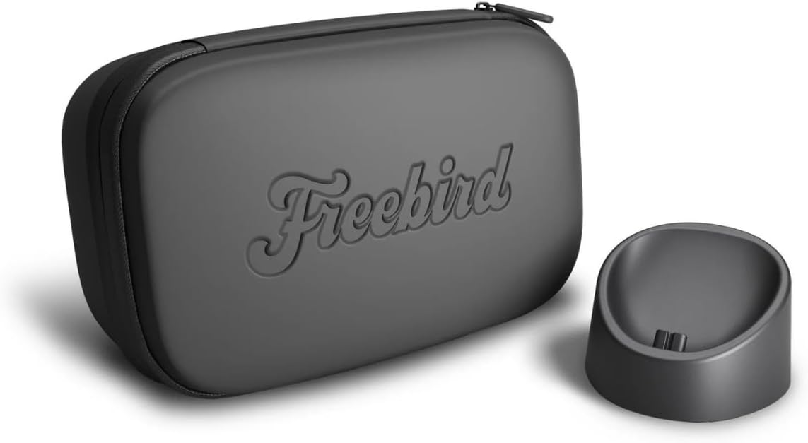 Freebir FlexSeries Trave Cas an Chargin Doc Robust Water-Resistant Universa Fas Chargin Station Portabl an Travel-Friendly Compatibl wit FlexSerie Shave fo Me an Women