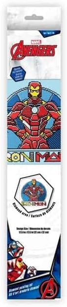 Diamon Dot Iro Ma Armour Marve Diamon Paintin Kit fo Adult Diamon Ar Kit Relaxin Creativ Craf Ki wit Dot Gem 12.6inchx12.6inch