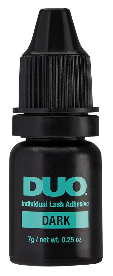 DUO Individual Lash Adhesive, for False Individual Lashes, Dark, 0.25 oz, 1-Pack
