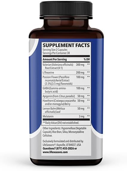 Rest-ZZZ Oral Strips - Powerful Sleep Support Supplement - Fall Asleep & Stay Asleep - Calms Nervous System - Naturally Ease Tension & Restlessness - Low Dose Melatonin GABA & Chamomile - 30 Servings