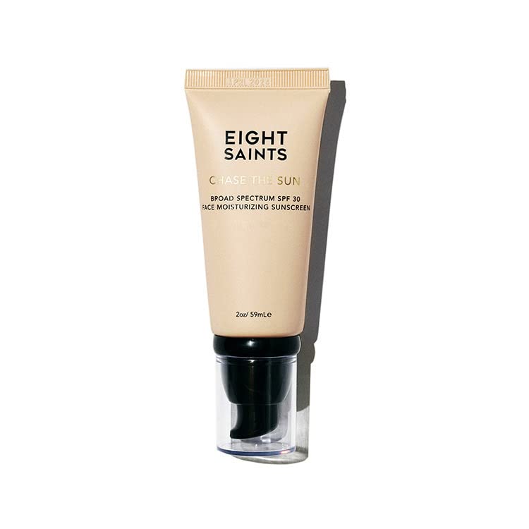 Eigh Saint Chas th Su Broa Spectru SP (30 Fac Moisturizin Sunscreen Natura an Organi Mineral-Bas Su Protectio Dail Fac Moisturizer Ounces Ne Formula
