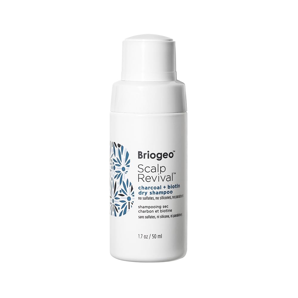 Brioge Scal Reviva Charcoa Bioti Dr Shampoo Clarifyin Shampo Scal Cleanse fo Dr Scal Itch Scalp Featurin Te Tre Oi fo Hair Vegan Cruelty-Free 1. oz