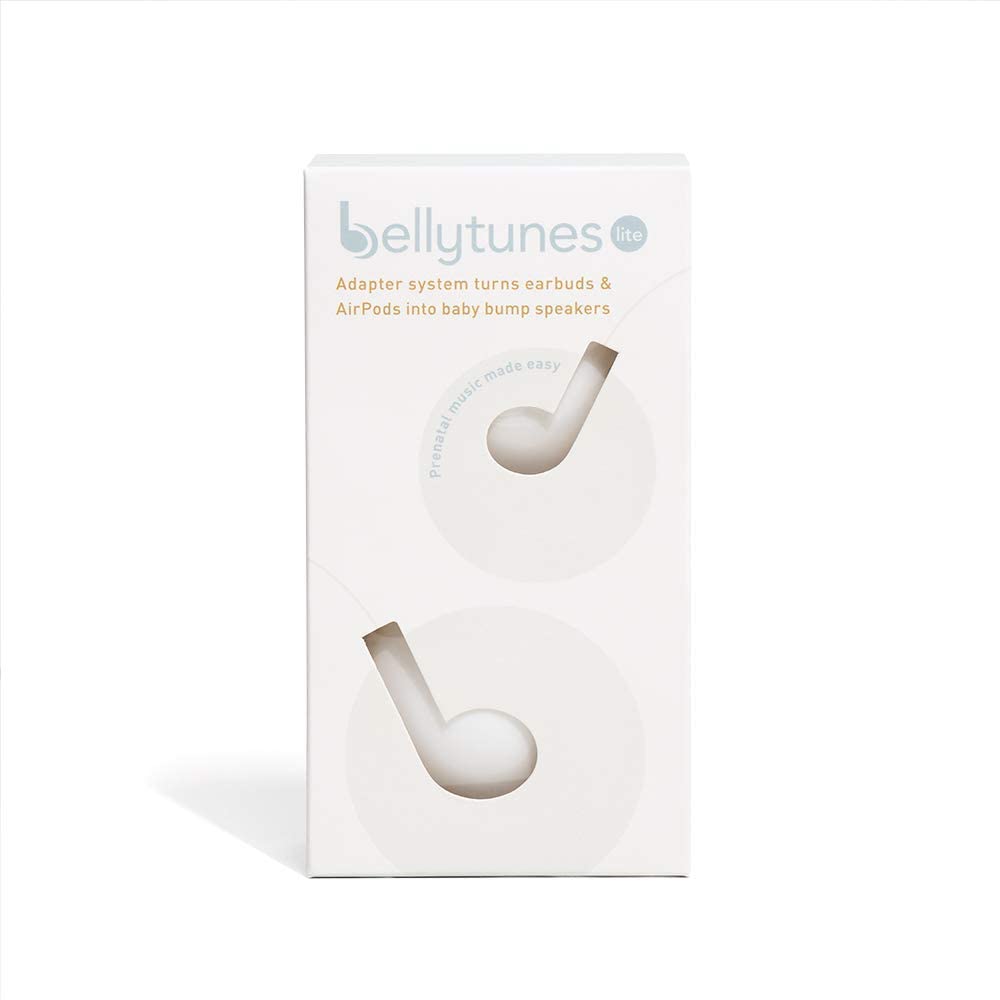 Bellytune Prenata Pregnanc Earbud Adapte Syste fo iO Samsun Device Turn Ea bu Int Bab Bum Bell Speaker Pregnanc headphone (Bellytune Lite)