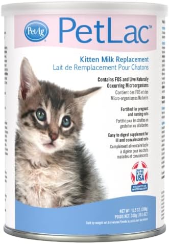 Pet-A PetLa Powde fo Kitten 10. o Kitte Mil Replacemen Powde fo Kitten Newbor t Si Week Ol Eas t Digest