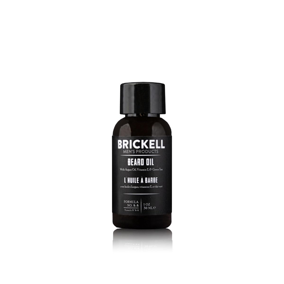 Brickel Men' Bear Oi fo Men Natura an Organi Arga an Jojob Oi t Strengthe an Softe Hair Ounce Scented