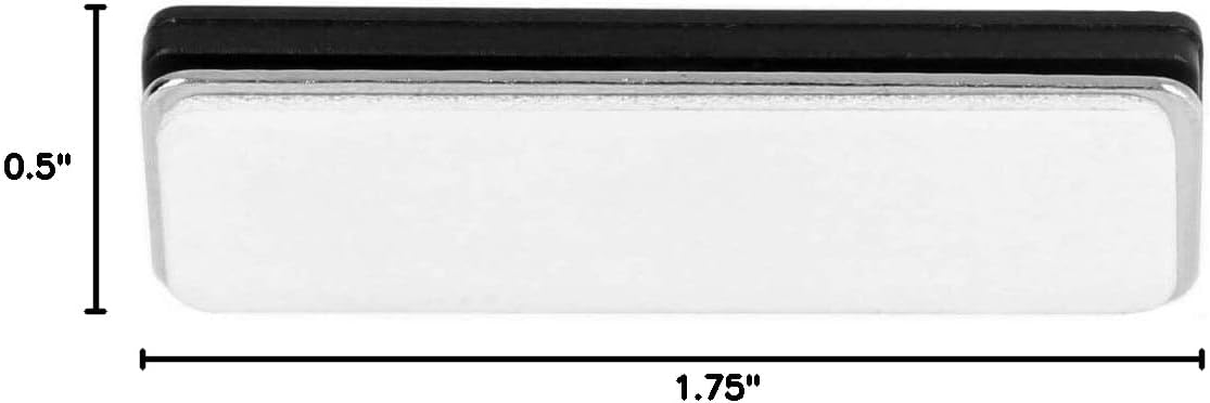 ExcelMark 60 Magnetic Name Badge Holders with 3 Premium Strength Neodymium Magnets