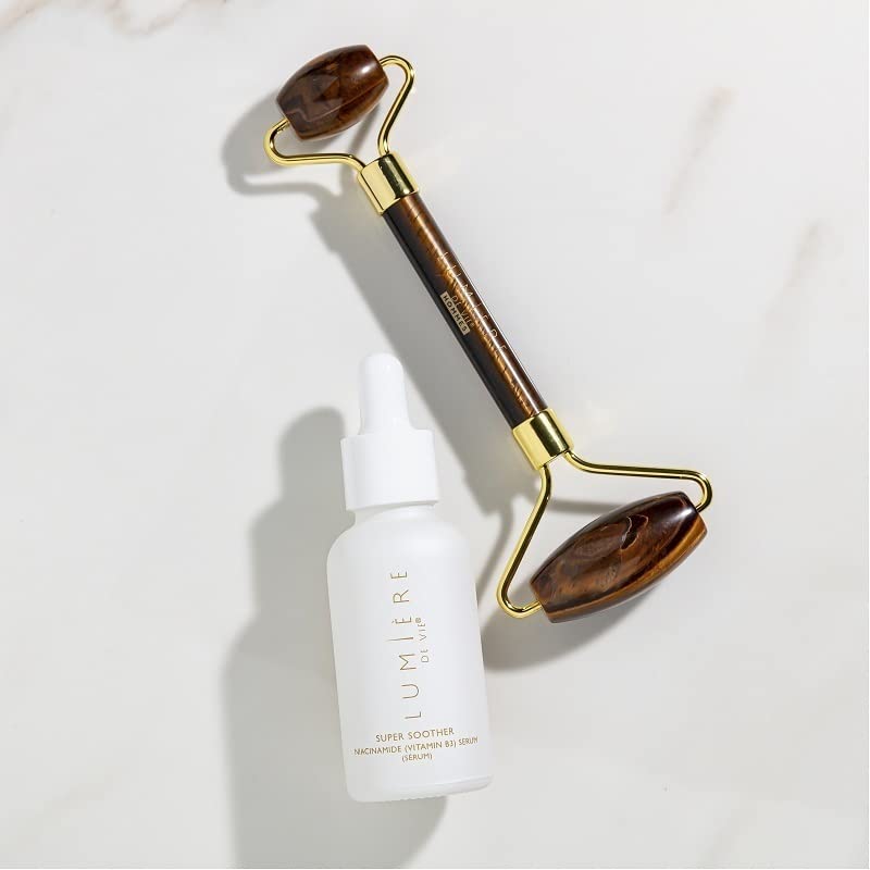 Lumière de Vie Super Soother 30ml - 10% Niacinamide/Vitamin B3 Serum Treatment For Face, Brightens, Soothes, Hydrates Skin, Anti-aging, Helps reduce the appearance of dark spots, Paraben Free