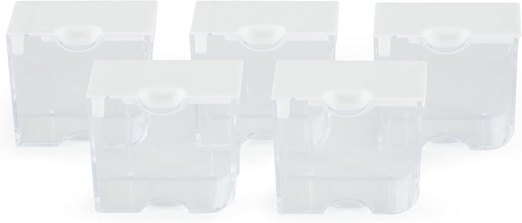 Bea Storag Solution Plasti Stackabl Organize Tra Bundl wit Li an 3 Siz Mediu Container fo Bead an Craf Supplies