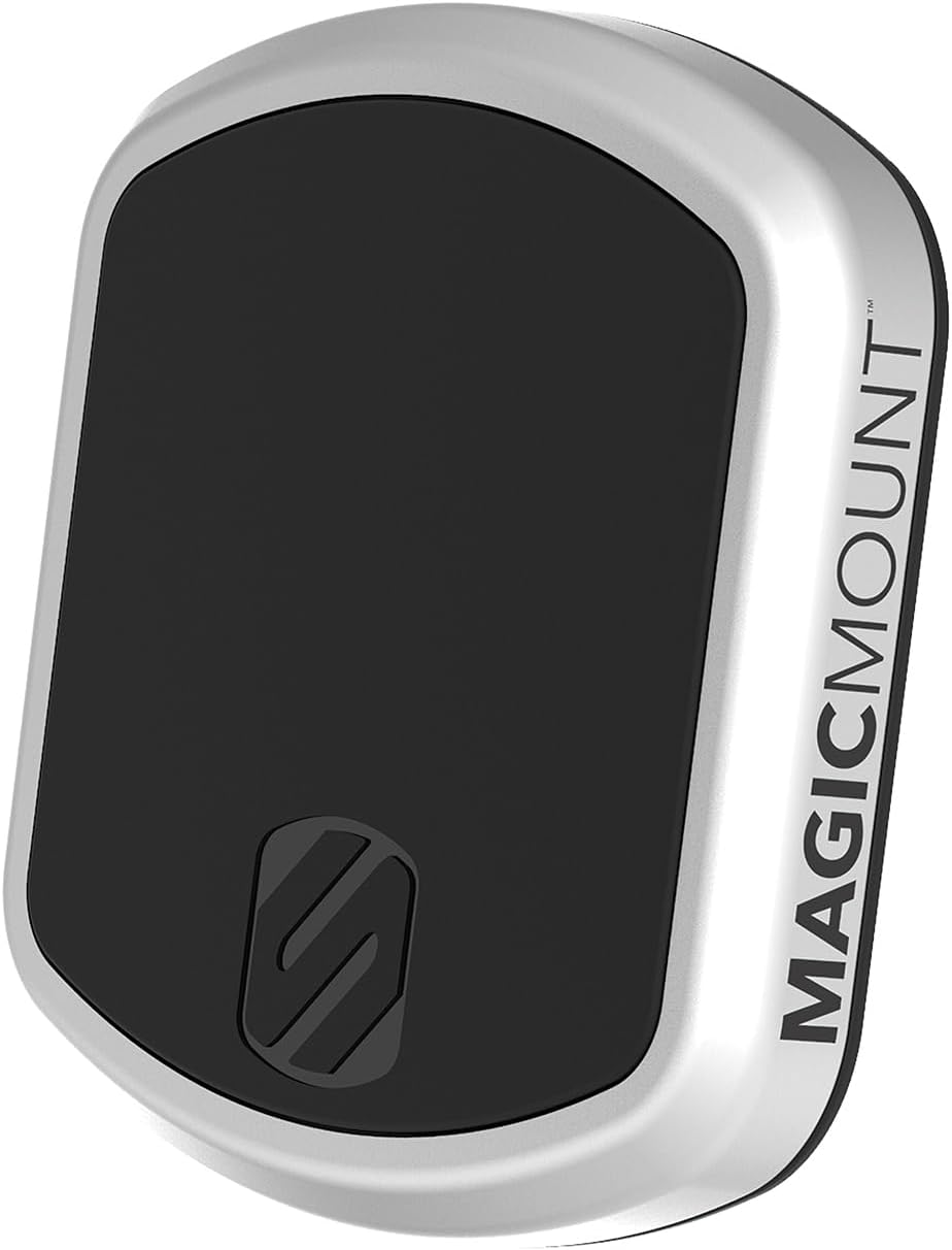 MPTFM MagicMount Pro Magnetic Car Phone Holder - Strong Magnet Mount for iPhone and Android - Secure Magnetic Flush Mount for Car Dashboard - Universal 360¡ã Adjustable Mobile Cell Holder