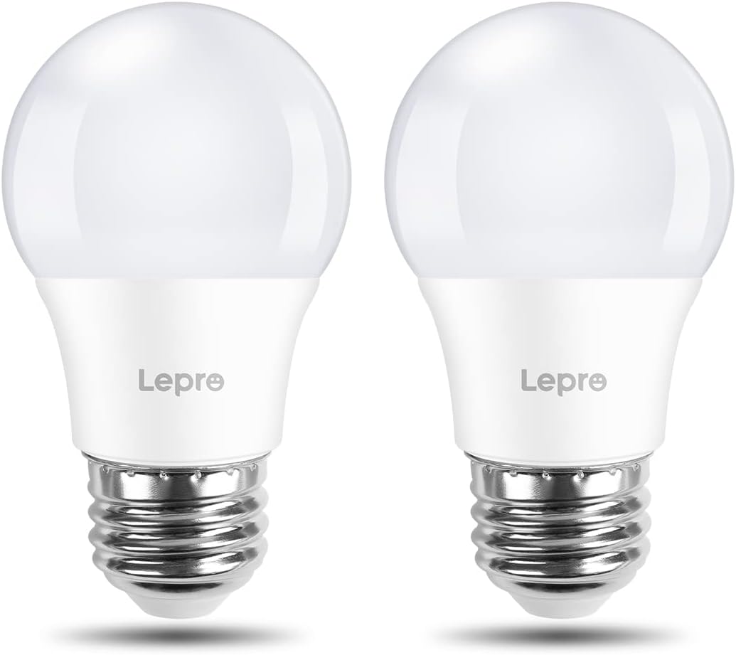 Lepr LE Refrigerato Ligh Bul 40 Equivalen Waterproo Applianc Bul Replacemen fo Frigidaire 5000 Dayligh Non-Dimmabl Freeze Bulb wit 45 Lumen 120 5 A1 E2 Mediu Base Pack