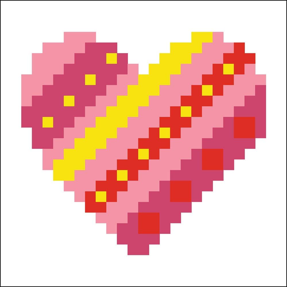 DIAMON DOT Patchwor Hear Ki wit Fram Valentine Diamon Paintin Kit fo Adult Diamon Ar Kit Relaxin Creativ Craf Ki wit Dot Gem 3inchx3inch