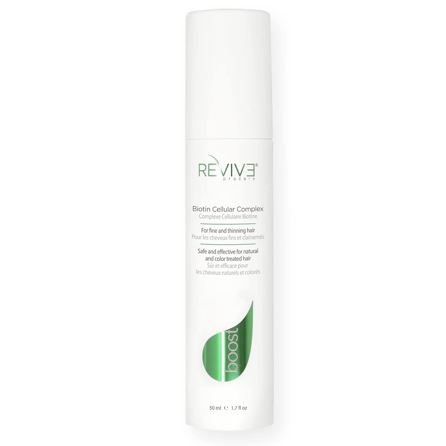 Reviv Procar Bioti fo Hai Follicle Bioti Hai Growt Comple Protect fro U Ray Hai Roo Booste fo Natura Colo Treate Hai Hai Car Product fo Wome w/Thinnin Hai (1. oz)