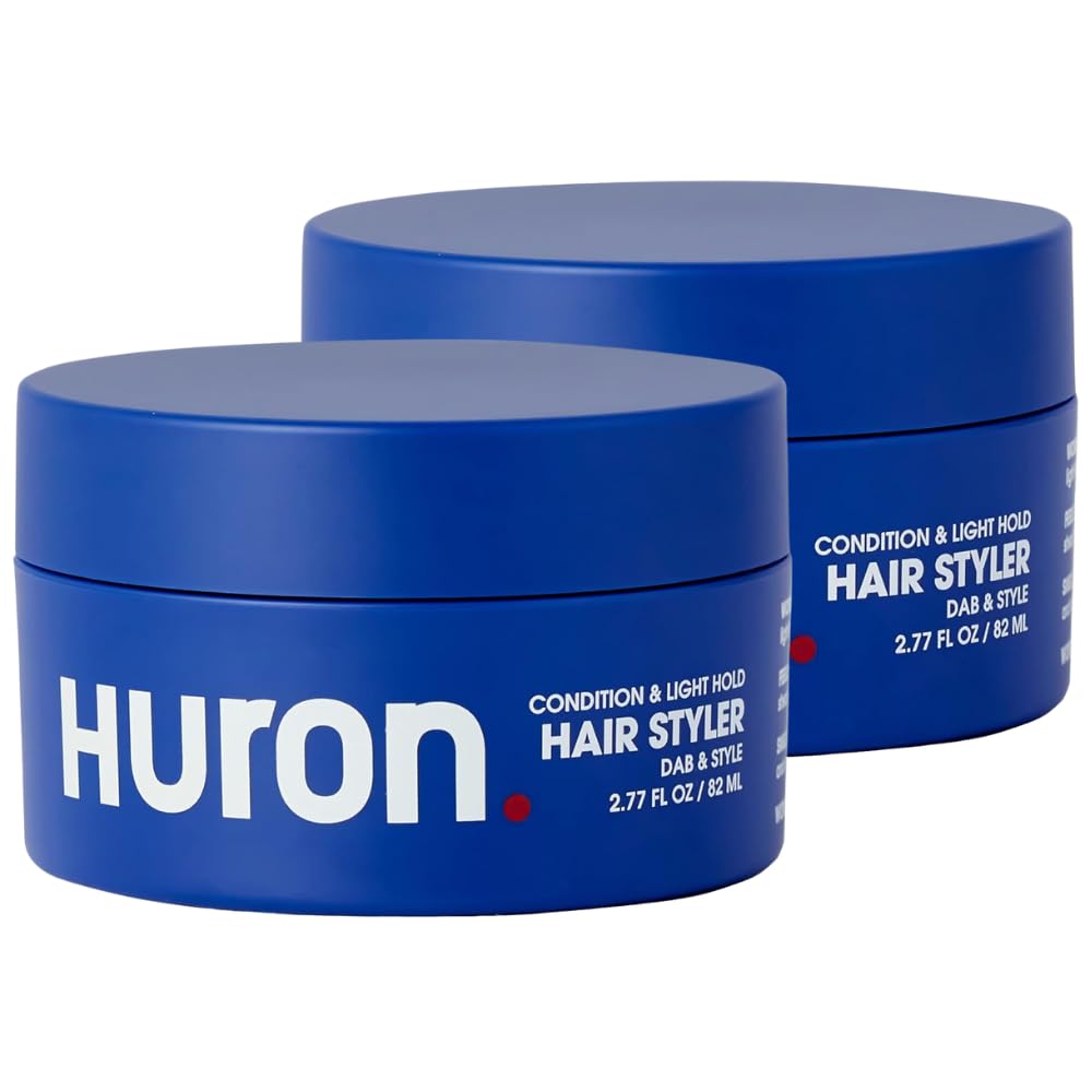 Huro Clea Citru Wood Hai Style Conditionin an Friz Contro Pomad Lightweight Nourishin Hai Stylin Crea wit She Butte Coconu Oi Matt Finis 2. oz