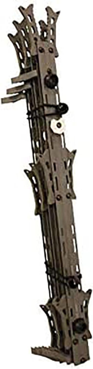Hawk Traction Climbing Stick, 20 Foot Tree Climbing Hunting Gear with Double Traction Grip, Hunting Accessories for Tree Stands, Deer Stands, & Blinds
