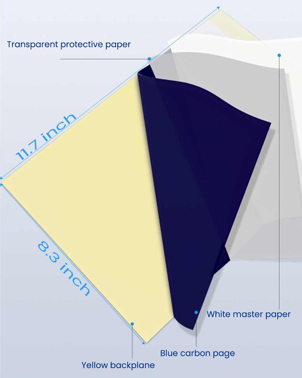 Phomem Tatto Transfe Paper 10 Sheet Stenci Transfe Pape fo Tattooing A Siz Therma Tatto Stenci Pape Compatibl wit M08 TP81/83/86/87/8 Printe Tatto Supplies