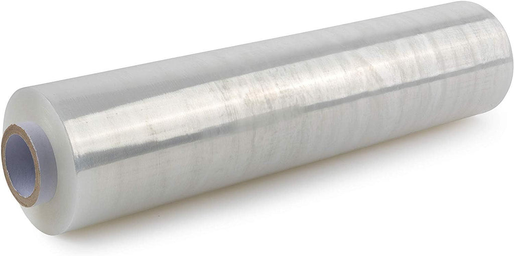 Modern Innovations 15 Inch Clear Stretch Wrap Replacement Roll (2 Refill Rolls-2000 Feet) No Handle, Shrink Wrap for Moving, Packing Supplies for Wrapping Furniture, Plastic Pallet Cling