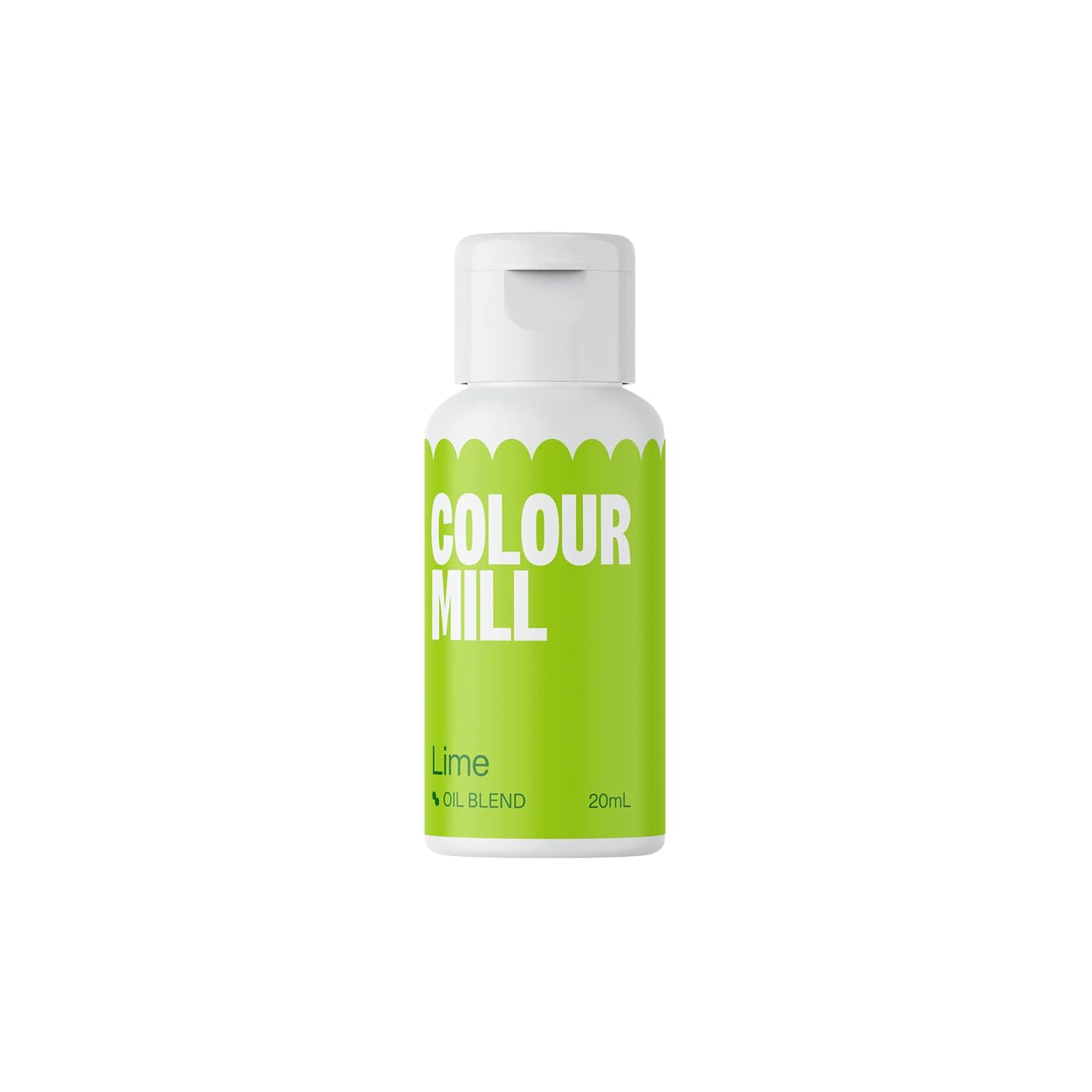 Colour Mill Oil-Based Food Coloring, 20 Milliliters (Lime)