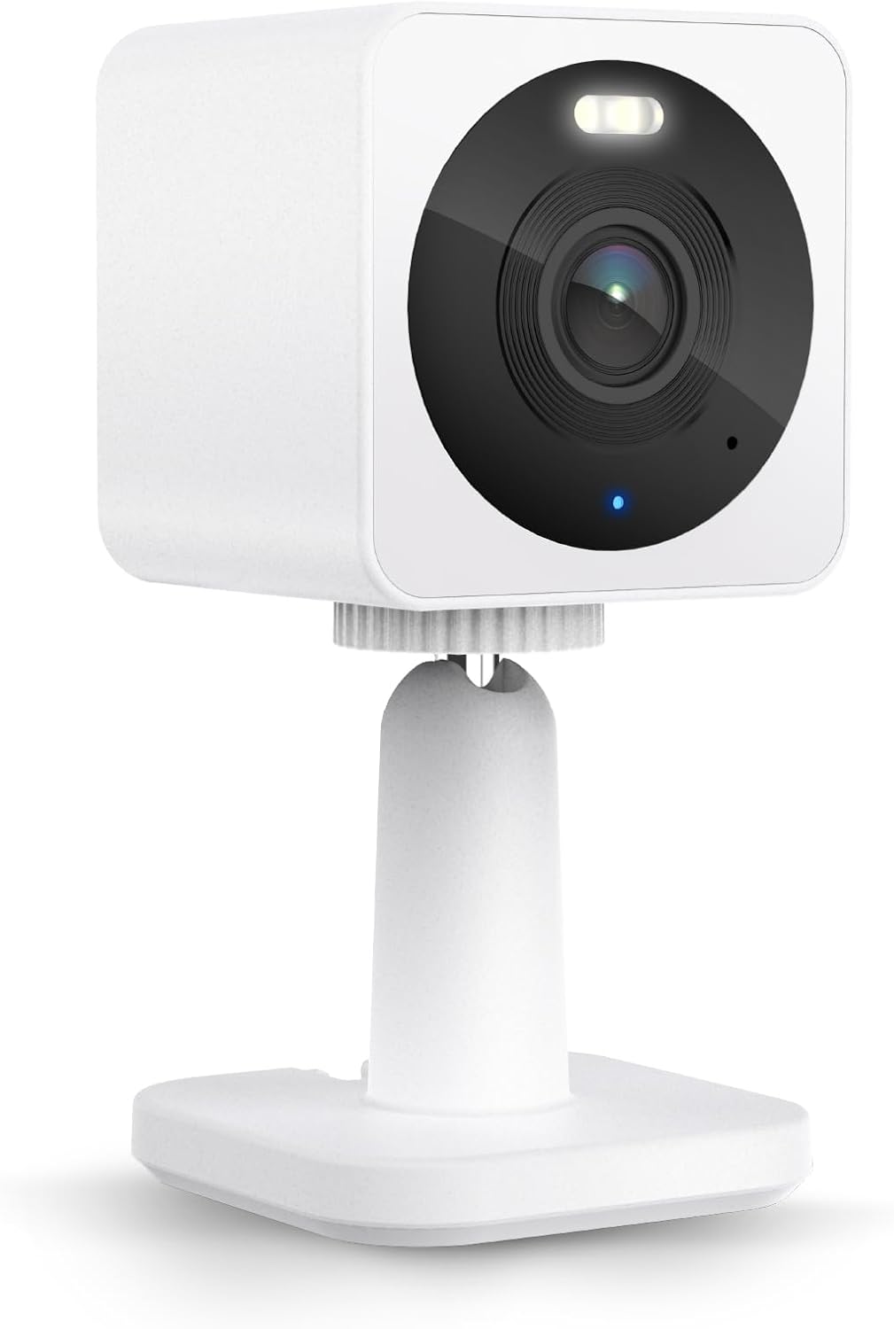 Wyze Cam OG Indoor/Outdoor 1080p Wi-Fi Smart Home Security Camera with Color Night Vision, Built-in Spotlight, Motion Detection, 2-Way Audio, Compatible with Alexa Google, White, Free Expert Setup