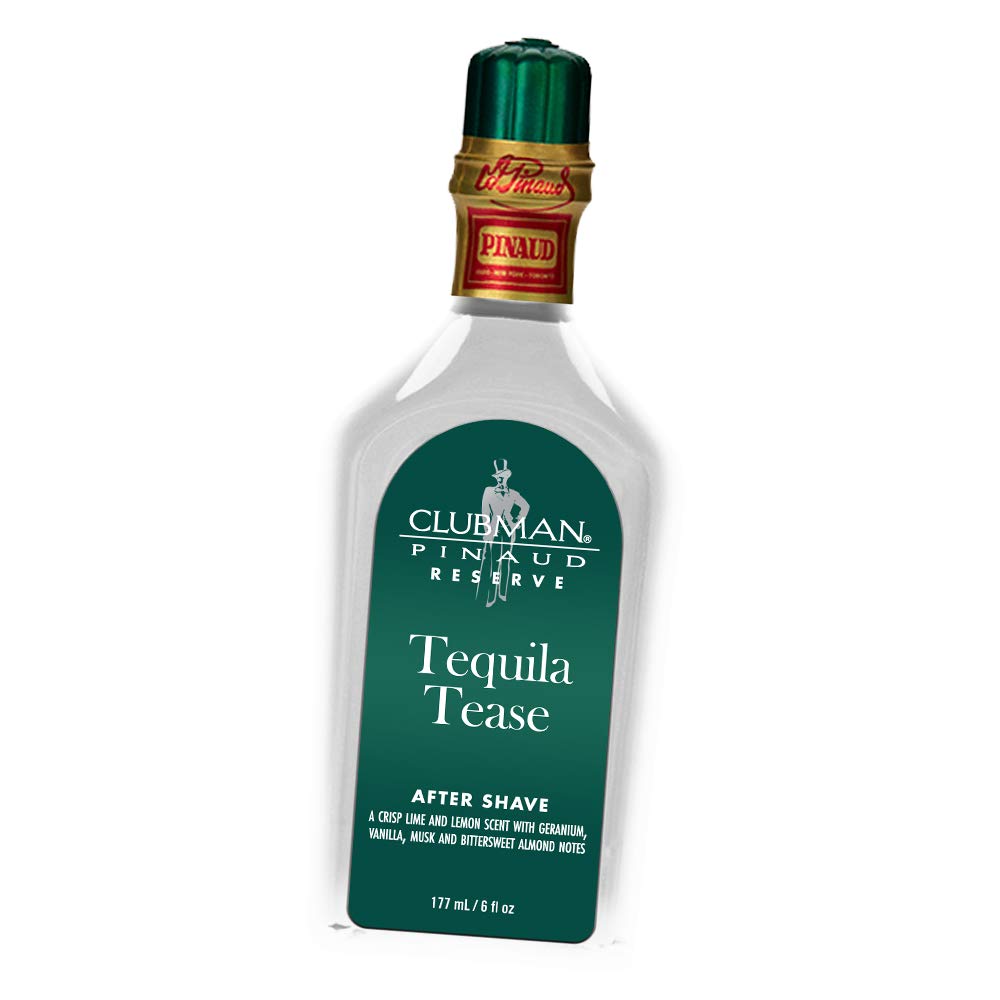 Clubman Reserve Tequila Tease After Shave Lotion for Men ¨C Refreshing Scent After Shave Splash, Soothing Aftershave Care, 6 fl oz
