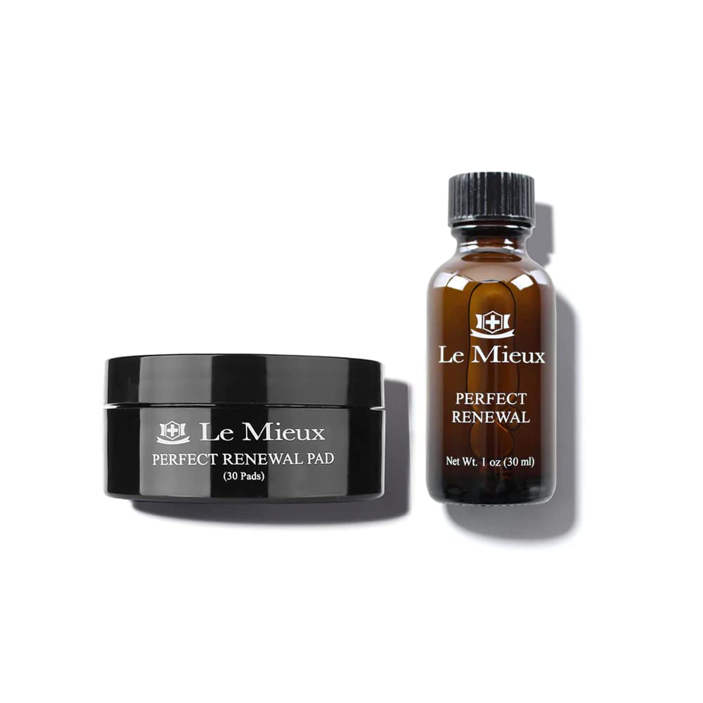 L Mieu Perfec Renewa Se Gentl Pee fo Fac wit Mandeli Acid Hyaluroni Acid Licoric Roo Niacinamid Facia Pee Pad fo Clogge Pore Dar Spot Radianc (3 m 3 Pads)