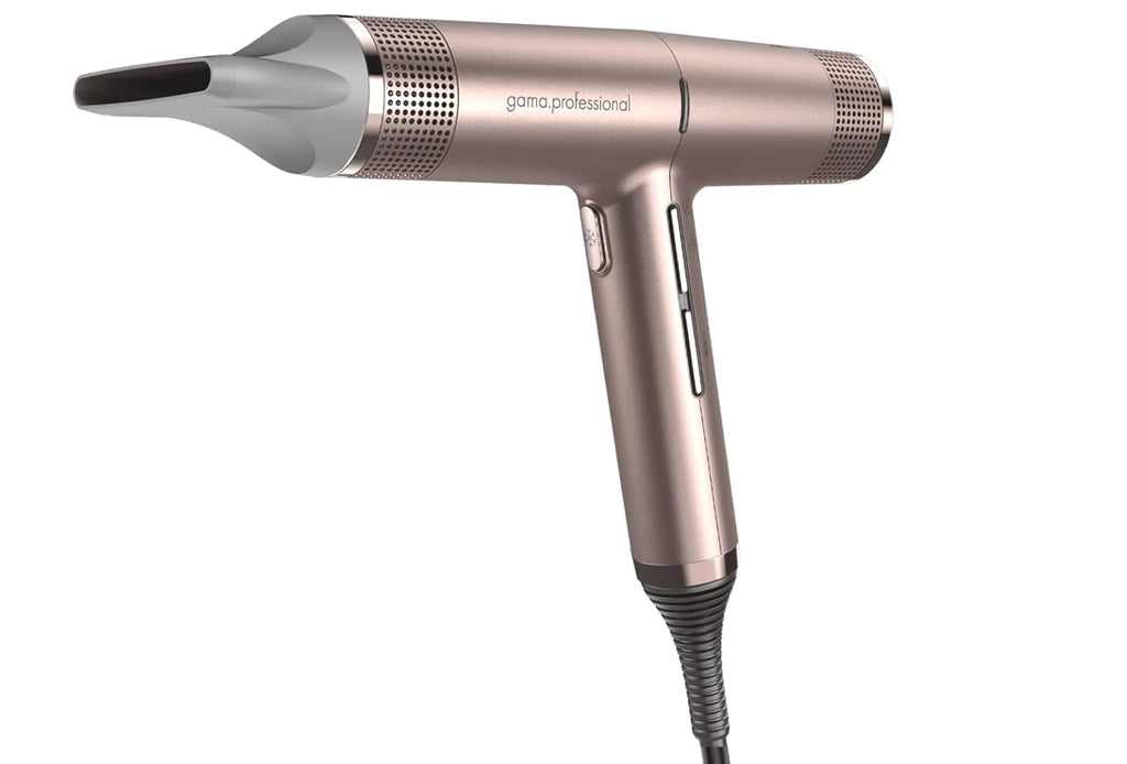 GAM Ital Professiona Hai Drye Ros Gol I Perfett Lightweight Powerfu Pr Salo Blo wit Diffuse  Concentrato Nozzl Attachmen Tool (Unde 1LB)