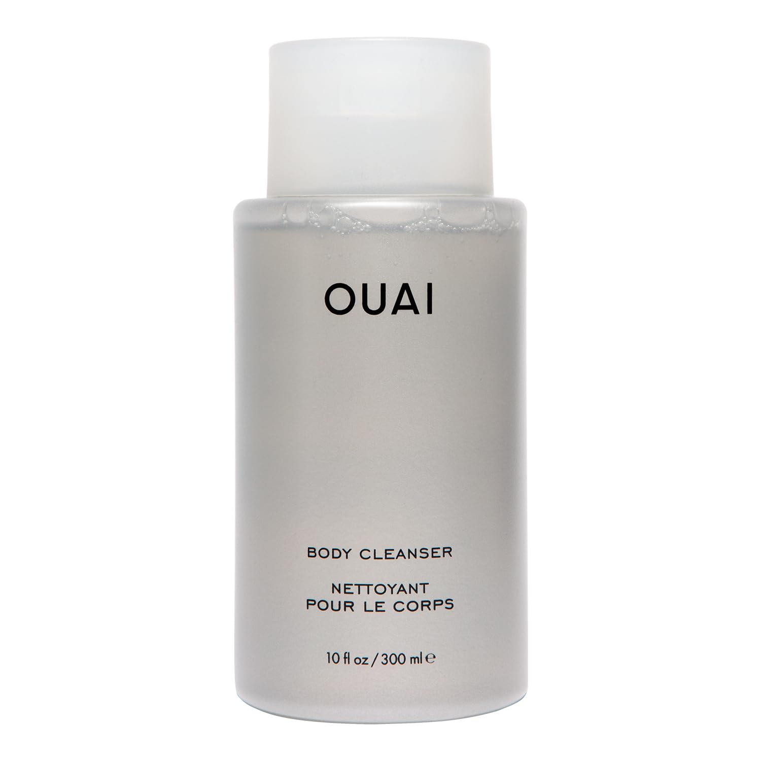 OUAI Body Cleanser, Melrose Place - Foaming Body Wash with Jojoba Oil and Rosehip Oil to Hydrate, Nurture, Balance and Soften Skin - Paraben, Phthalate and Sulfate Free Skin Care Products (10 Fl Oz)