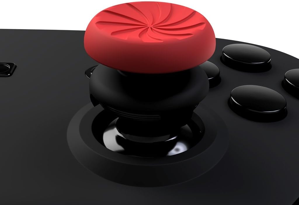KontrolFree FP Free Infern fo Nintend Switc Pr Controlle Performanc Thumbstick  High-Ris Concav Red