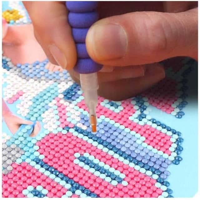 Camelo Fabric Diamon Paintin Ki Begi B Peep