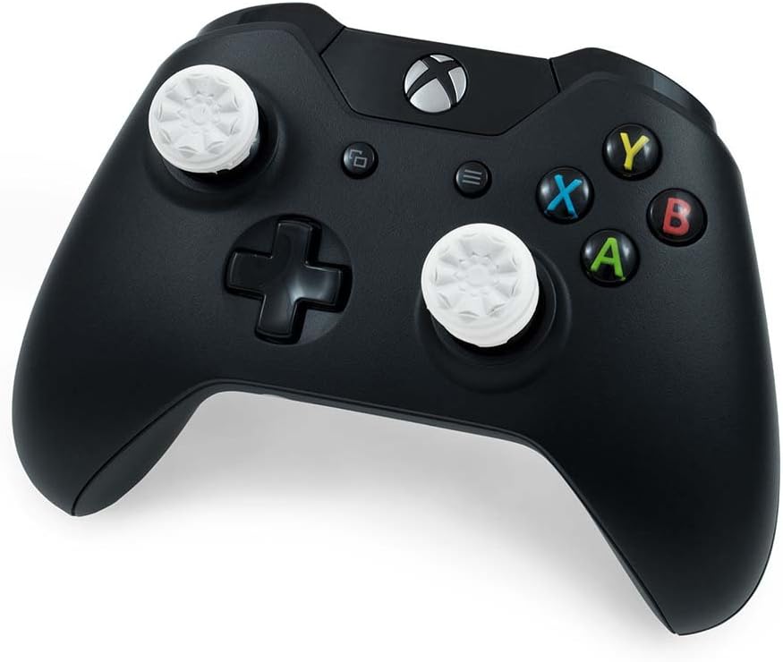 KontrolFree FP Free Galax Whit fo Xbo On an Xbo Serie Controlle Performanc Thumbstick  High-Rise Mid-Ris White