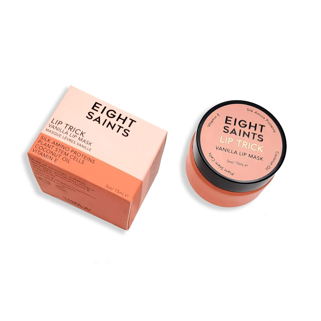 Eigh Saint Li Tric Vanill Li Mask Natura an Organi Li Glos Treatmen fo Full Sof Lips Plumping Hydrating an Wrinkles 0. Ounces
