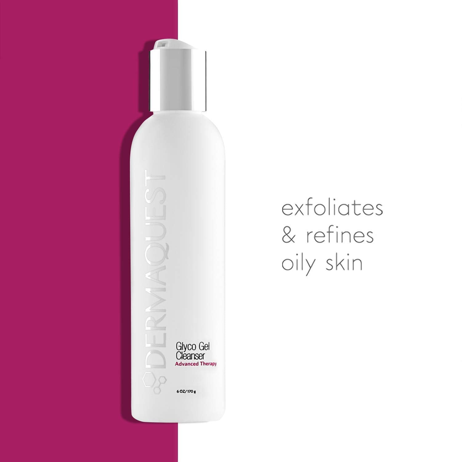 DermaQues Advance Therap Foamin Glyc Ge Base Cleanse wit 15 Glycoli Aci Lacti Aci Dee Cleansin Dail Fac Was fo Oil Ski an Papula Acn ( oz)