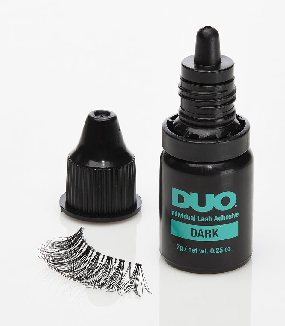 DUO Individual Lash Adhesive, for False Individual Lashes, Dark, 0.25 oz, 1-Pack