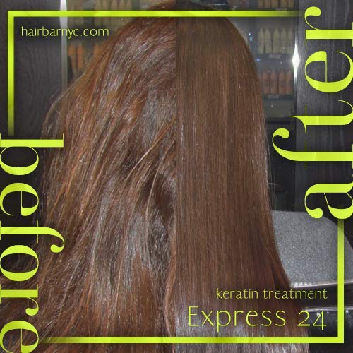 Hai Ba NY Brazilia Blowou Expres Kerati Treatmen Quic Kerati Spray Ant Frizz Smoothing Lon Lasting Salo Product 118m / floz