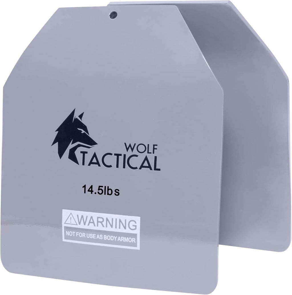 WOLF TACTICAL Curved Weight Vest Plates ¨C 5.75/8.75/14.5LB Pairs ¨C Contoured Ergonomic Fit ¨C WODs, Strength Training, Running, Heavy Workouts