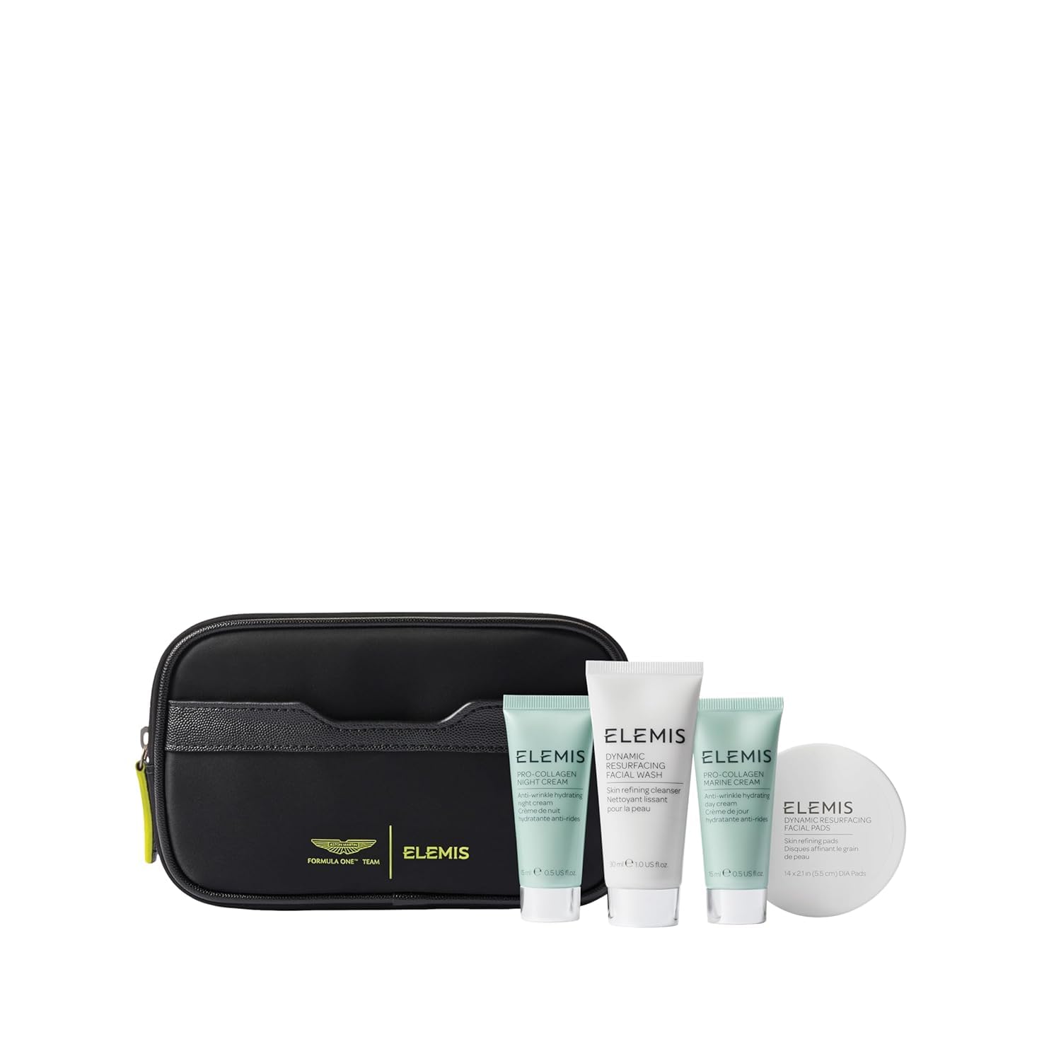ELEMI Asto Marti Formul One Tea Delux Discover Skincar Collectio ($16 Value Trave Essentials
