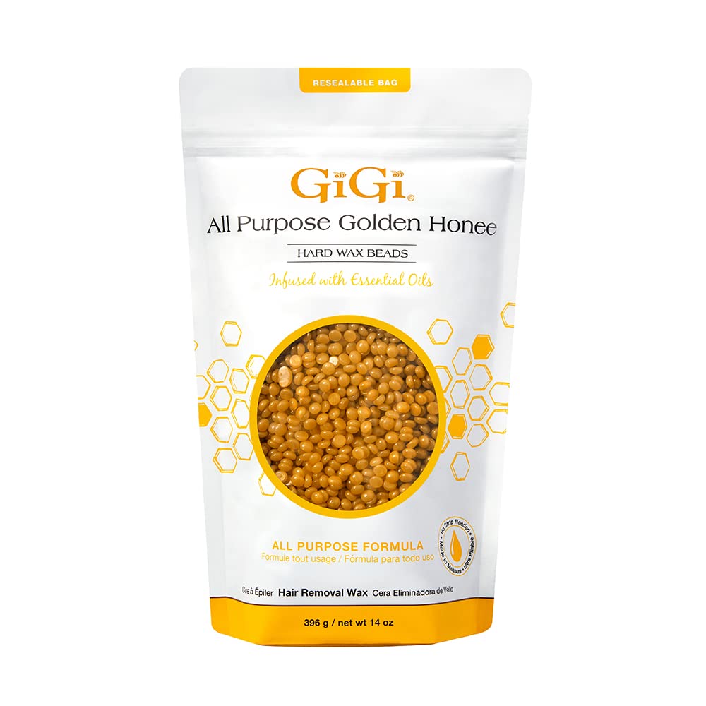 GiG Har Wa Beads Golde Hone Al Purpos Hai Remova Wax n stri needed 1 oz