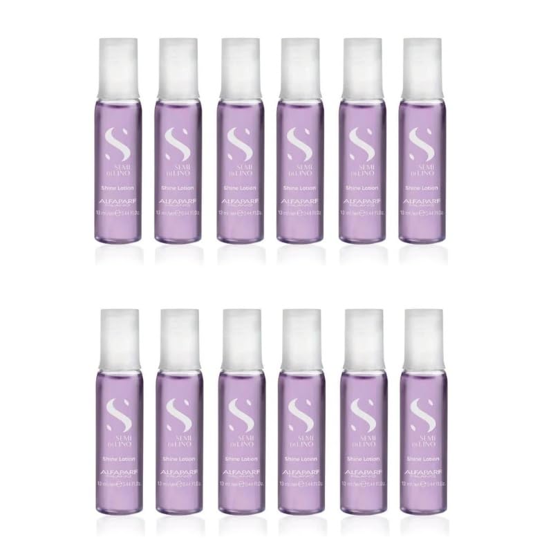 ALFAPAR MILAN Sem d Lin Sublim Shin Hai Lotio Leav I Shin Hai Treatmen fo Body Volum Flexibilit Restor Luminosit Prolon Cosmeti Colo (1 Vials 0.4 f o Each)