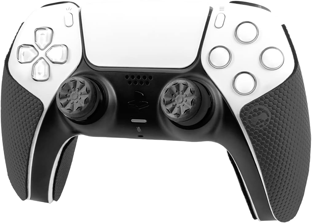 KontrolFree FP Free Galax Blac fo PlayStatio (PS4 an PlayStatio (PS5 Performanc Thumbstick  High-Rise Mid-Ris Blac (Limite Edition)