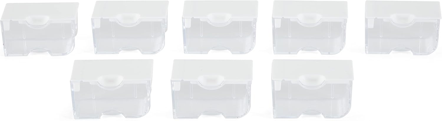 Bea Storag Solution Plasti Stackabl Organize Tra Bundl wit Li an 4 Siz Smal Container fo Bead an Craf Supplies