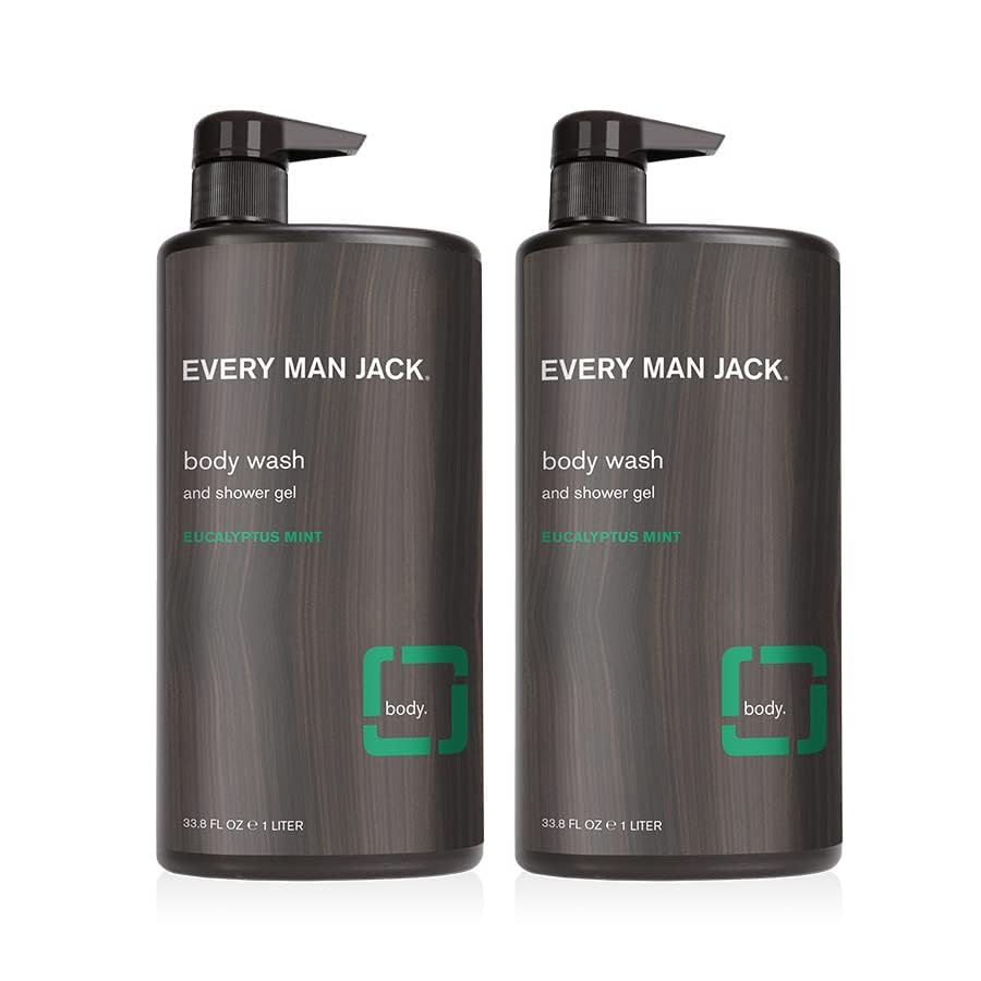 Ever Ma Jac Eucalyptu Min Hydratin Men Bod Was fo Al Ski Type Cleanse Nourish an Hydrat Ski wit Naturall Derive Ingredient Parabe Free Phthalat Free Dy Fre 33.8oz
