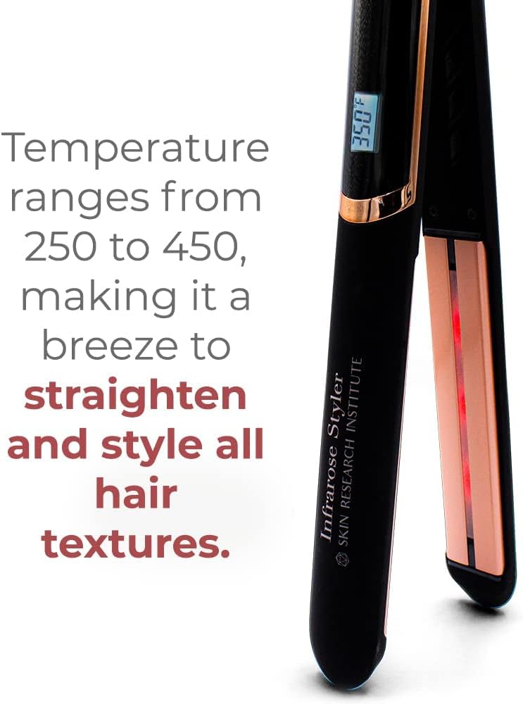 Ski Researc Institut Infraros Styler Hai Iron Count Tourmaline Hai Styling Shin Enhancing Curling