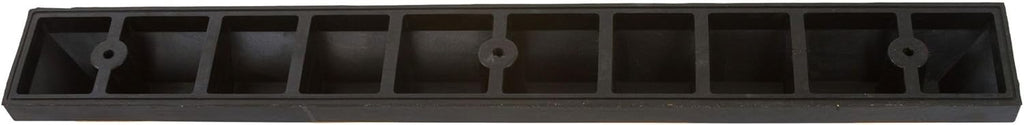 Guardian 4' Rubber Parking Curb with Mounting Holes Hi-Vis Yellow UV-Resistant for Paved, Gravel Parking Lot 4inch H