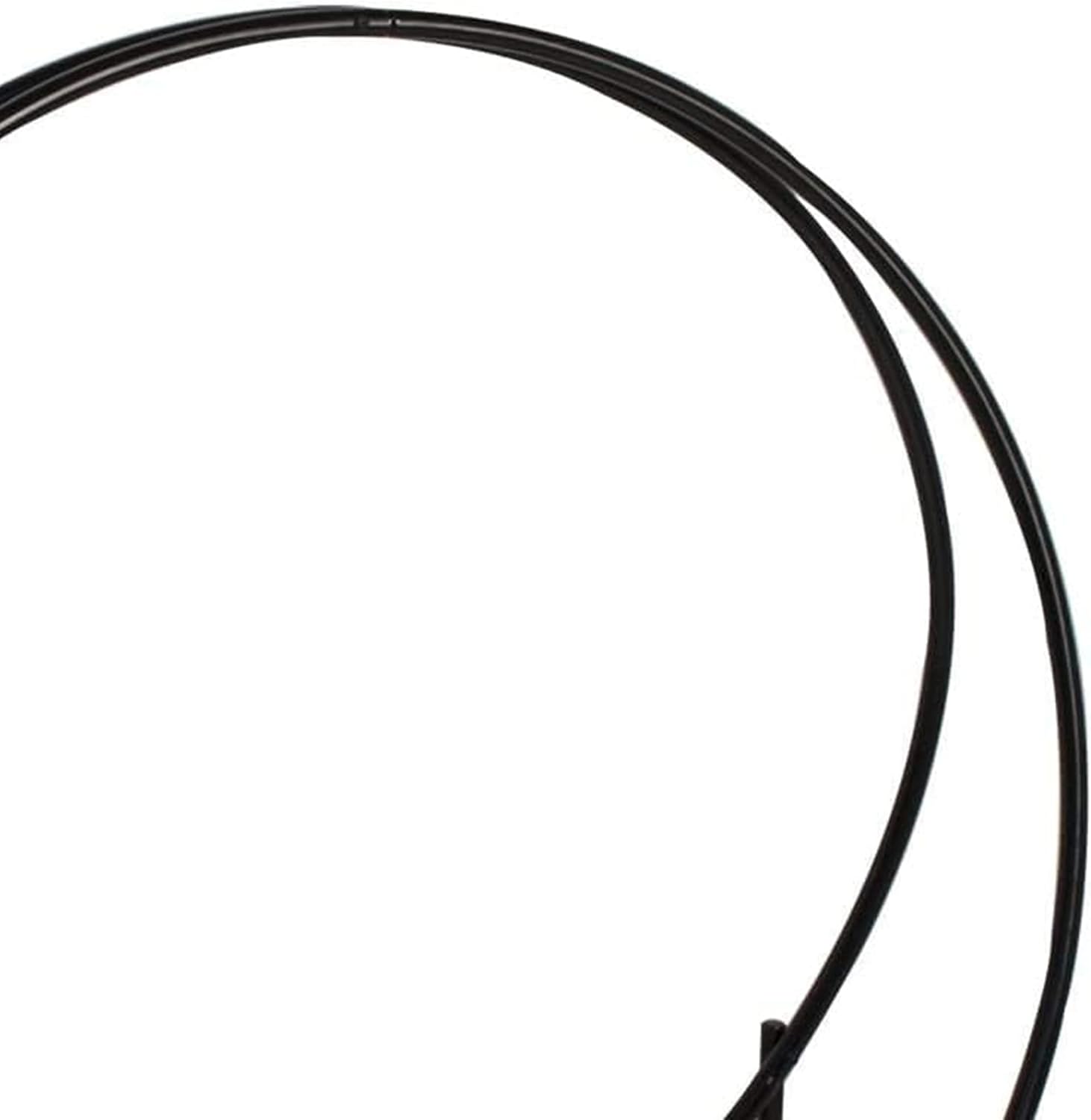 Panacea Adjustable Heavy Duty 40 Inch Thick Tubular Steel Hoop Style Log Rack with Powder Coated Finish for Wood Stacking, Black