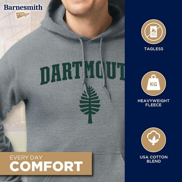Hooded Sweatshirt, Unisex, Cotton/Poly Blend, Heritage Logo