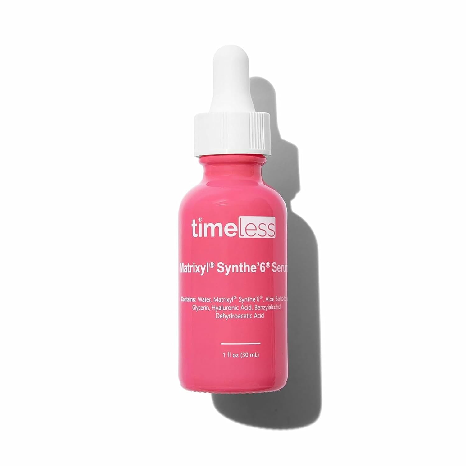 Timeless Skin Care Matrixyl Synthe¡¯6 Serum - Face Serum for Skin Care - with Hyaluronic Acid for Hydration - 1 oz